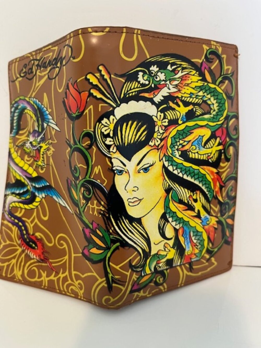 Ed Hardy by Christian Audigier card wallet.